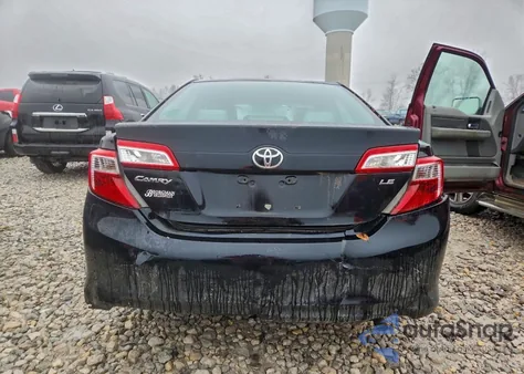2013 Toyota Camry L z USA, uszkodzony, nr VIN 4T4BF1FK0DR328136